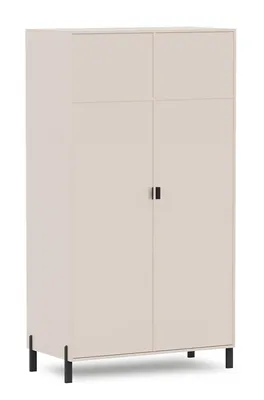 Produktbild von Kleiderschrank CREMONA 2-türig – moderner Drehtürenschrank mit viel Stauraum
