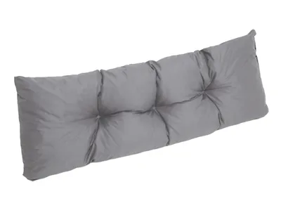 Produktbild von Palettenkissen 120×40 cm – Bequemes Sitzkissen für Palettensofa und Gartenlounge Palettenkissen  Grau Gartenkissen, palettenkissen outdoor