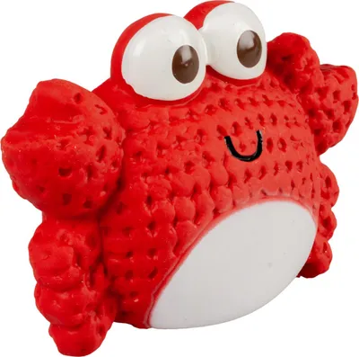 Obrázek produktu pro Hračka pro psy Duvo+ krab z latexu červená