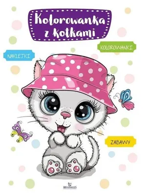 Immagine prodotto di Libro da colorare con i gatti