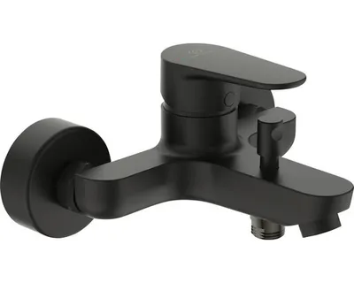 Produktbild von Ideal Standard Badearmatur Cerafine O Aufputz, Ausladung 153-158mm BC500XG Schwarz (Silk Black)