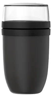 Immagine prodotto di MEPAL 107657041100 MEPAL Isolier-Speisebehälter Thermo-Lunchpot Ellipse nordic black 0,5 l, 1 St.