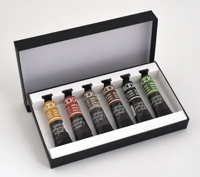 Produktbild von Blockx Ölfarben 6x20ml, Set Natürliche Erdtöne 212903BXC