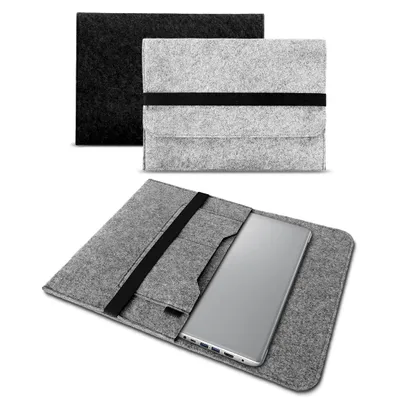 Produktbild von Sleeve Hülle für Lenovo ThinkBook 13x Tasche Filz Notebook Schutzhülle 13.3 Zoll, Farbe:Dunkel Grau