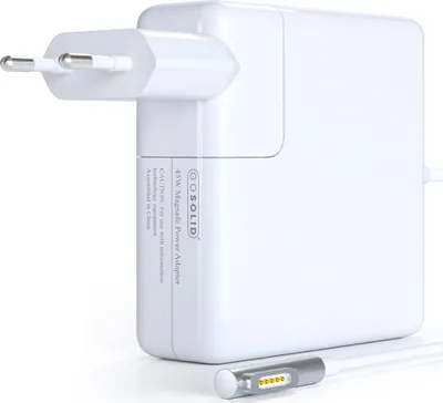 Produktbild von GO SOLID! Ladegerät kompatibel mit MacBook Air - 45W - Magsafe 1
