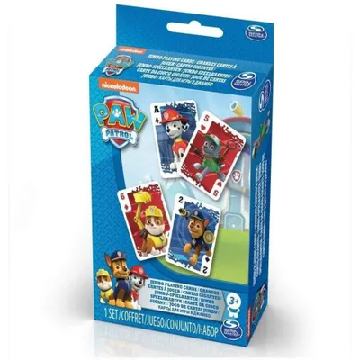 Produktbild von Paw Patrol - Jumbo-Spielkarten (52 Blatt)