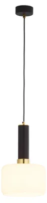 Zdjęcie produktu dla Lampa wisząca VANES czarno-biała 1xE27x40W metal wym:80x20x20cm IP20 Jupiter