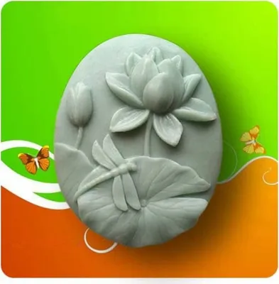 Produktbild von Blume Handwerk Kunst Silikon Formen Handwerk DIY Form, Seifenform Kerze Handgemachte Formen (N082)