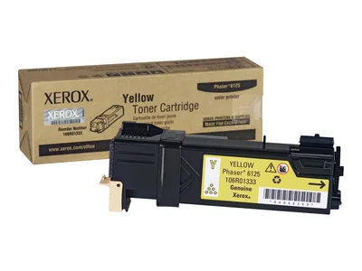 Produktbild von Xerox 106R01333 Laserdruck Tonerkartusche - Gelb - Original - 1 Pack - 1.000 Seiten