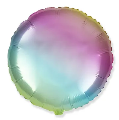 Obrázek produktu pro Fóliový balónek kulatý Duha - Rainbow - 45 cm