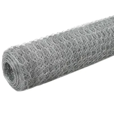 Image de vidaXL Clôture en fil de fer Acier galvanisé 25x1,5 m Argenté
