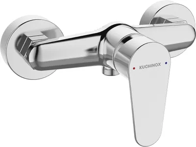 Produktbild von BADLAND Brausearmatur Wasserhahn FRESNO Brausebatterie für Badezimmer in Chrom