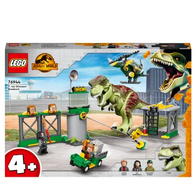 Produktbild von LEGO Konstruktionsspielsteine 76944 Jurassic World T. Rex Ausbruch