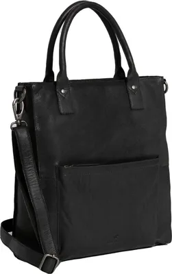 Produktbild von MUSTANG Leder Umhängetasche Handtasche Perth Shoulderbag Black schwarz