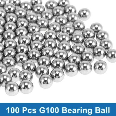 Image de 10,0 Mm Roulement Bille Acier Roulement Acier G100 Bille De Précision Ton Argent 100 Pièces