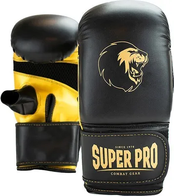 Image de Super Pro Combat Gear Victor Gants de boxe - Noir/Blanc - L