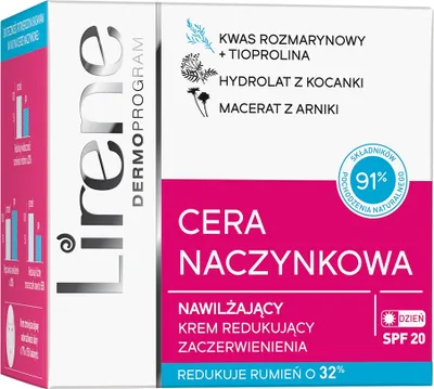 Produktbild von Lirene Gesichtscreme für Couperose-Haut 50 ml