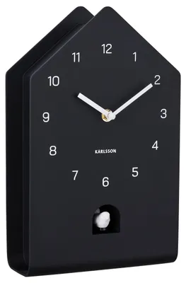 Produktbild von WANDUHR Fino Cuckoo - Schwarz - 9,3/17,2/28,5 cm