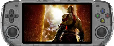 PowKiddy RGB10 max3 Handheld-Spielkonsole 5,0-Zoll-IPS-HD-Bildschirm Unterstuetzt TV-Verbindung Mehrere Spielmodi Wiederaufladbares Open-Source-Gaming-Geraet