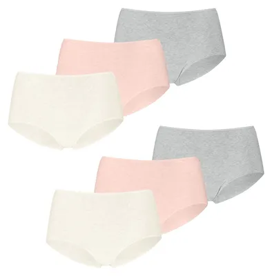 Produktbild von 6er Pack PUMA Damen Baumwolle Modal Mini Shorts