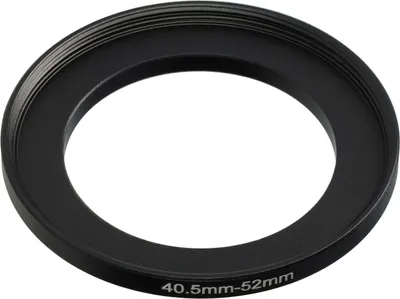Produktbild von vhbw Step-Up-Ring Adapter 40,5mm - 52mm für Kamera Objektiv - Filteradapter, Metall Schwarz
