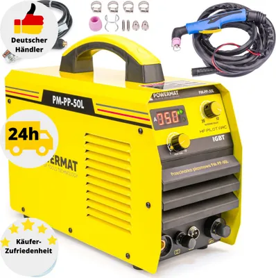 Produktbild von Plasmaschneider CUT 50A 230V IGBT Plasma Cutter Schneiden 15mm +Filterreduzierer