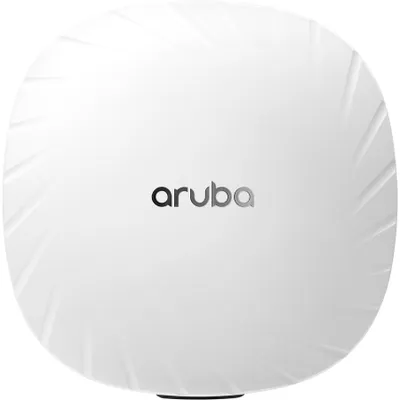 Produktbild von HPE Aruba Networking AP-555 (RW) TAA Dual Radio 8x8/4x4 802.11ax Internal Ants Unified Campus AP, 2,4 GHz, 5 GHz, 5950 Mbit/s, WMM, WPA, WPA2, 5000 Mbit/s