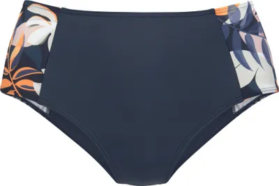 Produktbild von LASCANA ACTIVE Bikini-Hose Wave nachtblau bedruckt Größe 44