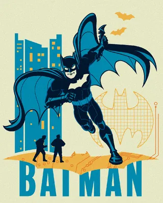 Produktbild von Zuty - Malen nach Zahlen - GEMALTER BATMAN III, 40x50 cm, mit Keilrahmen (bereits gespannt)