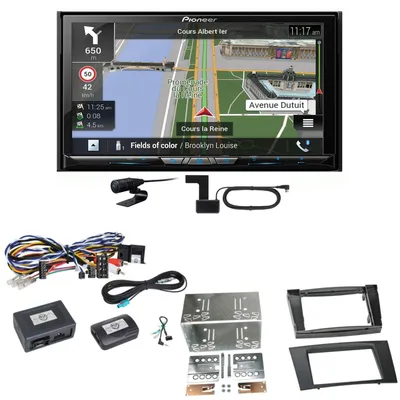 Produktbild von Pioneer AVIC-Z830DAB Navigation Bluetooth Einbauset für Mercedes W211 CLS W219