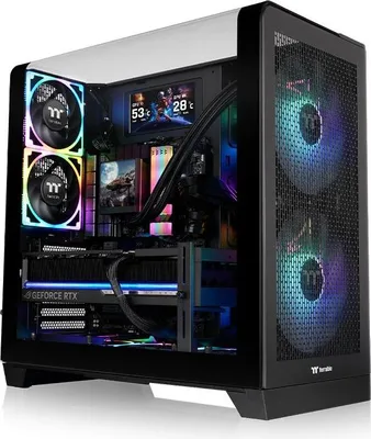 Image de Geh Thermaltake View 390 Air  Midi Tower               Black retail