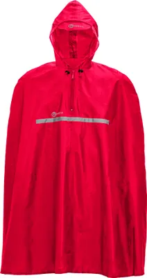 Produktbild von Wäfo Uni Allgäu 440 Radponcho Poncho, wasserdicht, rot, Größe: II (L)