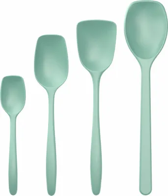 Produktbild von Rosti Rührlöffelset 4-tlg. New Classic, Küchenhelfer, Kunststoff, Nordic Green, 30125