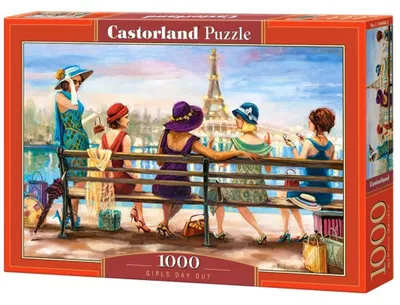 Produktbild von Castorland Puzzle Girls Day Out - 1000 Teile - Legespiel