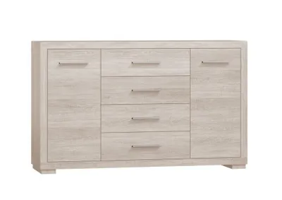 Obrázok produktu pre Kombinovaná komoda ITUNI - šírka 148 cm, dub santana