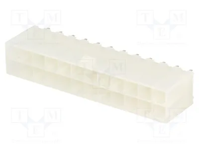 Obrázek produktu pro 1x zásuvka, konektor: 24pin, deska pro propojování, 4,2 mm, konektor samice, pro montáž na desku plošných spojů, typ 39-28-1243, výrobce Signteck