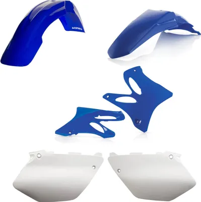 Immagine prodotto di Kit carene 6 pezzi ACERBIS modello 2002 blu/bianco per YAMAHA