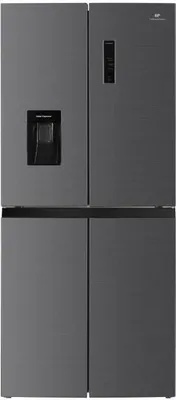 Produktbild von Continental Edison - CERA4D464ix Kühlschrank - 4 Türen mit Wasserspender - 464L - Gesamt ohne Frost - L79 cm x H 180 cm - Edelstahl