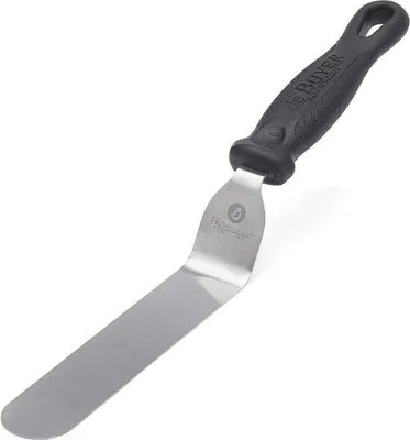Image de de Buyer 4231.15, Spatule de cuisine, Acier inoxydable, Acier inoxydable, Polyamide, Noir, 35 mm
