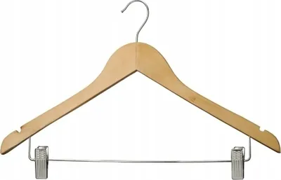Immagine prodotto di Staffa in legno con clip in metallo
