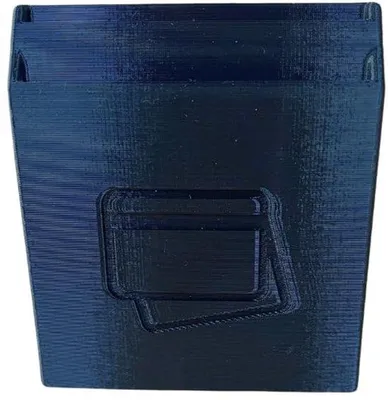 Image de Porte-carte pour camping-car imprimé, noir, 6,8 x 5,9 x 1,2 cm, résistant à la chaleur, durable, pour cartes de camping