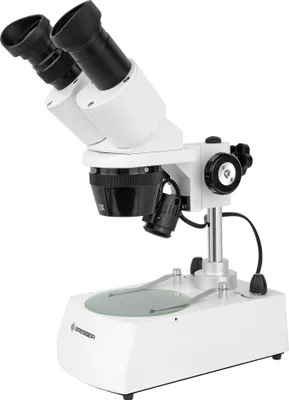 Produktbild von Bresser Optics ERUDIT ICD, Optisches Mikroskop, Schwarz, Weiß, Aluminium, 40x, 20x, LED
