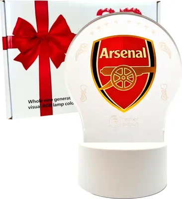 Image de Lampe de chevet LED 3D pour enfants Arsenal