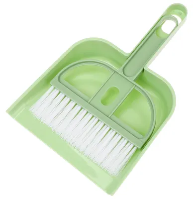 Immagine prodotto di Set mini scopa e paletta - Piccolo set per la pulizia, ideale per la casa