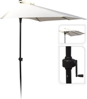 Produktbild von Stangensonnenschirm Halbrund Dia 250 cm