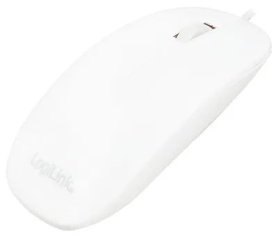Immagine prodotto di Mouse ottico LogiLink design piatto bianco (1 blister)