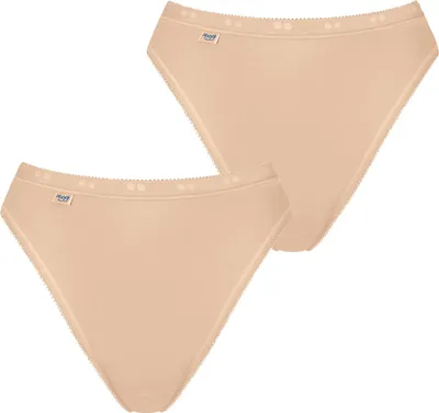 Produktbild von sloggi Damen Tai-Slip 2-Pack Basic+ - BEIGE - Größe 48