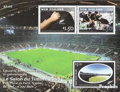 Produktbild von Briefmarken Neuseeland 2004 Mi Block173 (kompl.Ausg.) postfrisch Paris