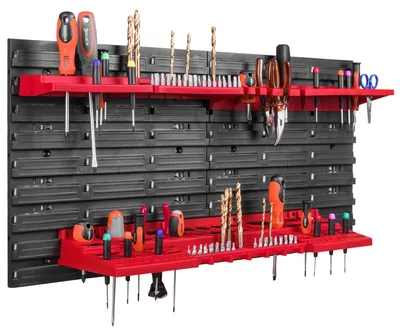 Image de Tableau d'outils pour atelier - Mur de garage - 78 x 39 cm