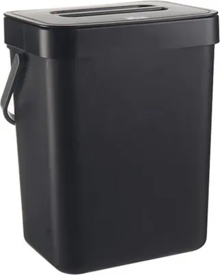 Produktbild von Kleine Gemonteerde Compostbak mit Deckel (Schwarz)